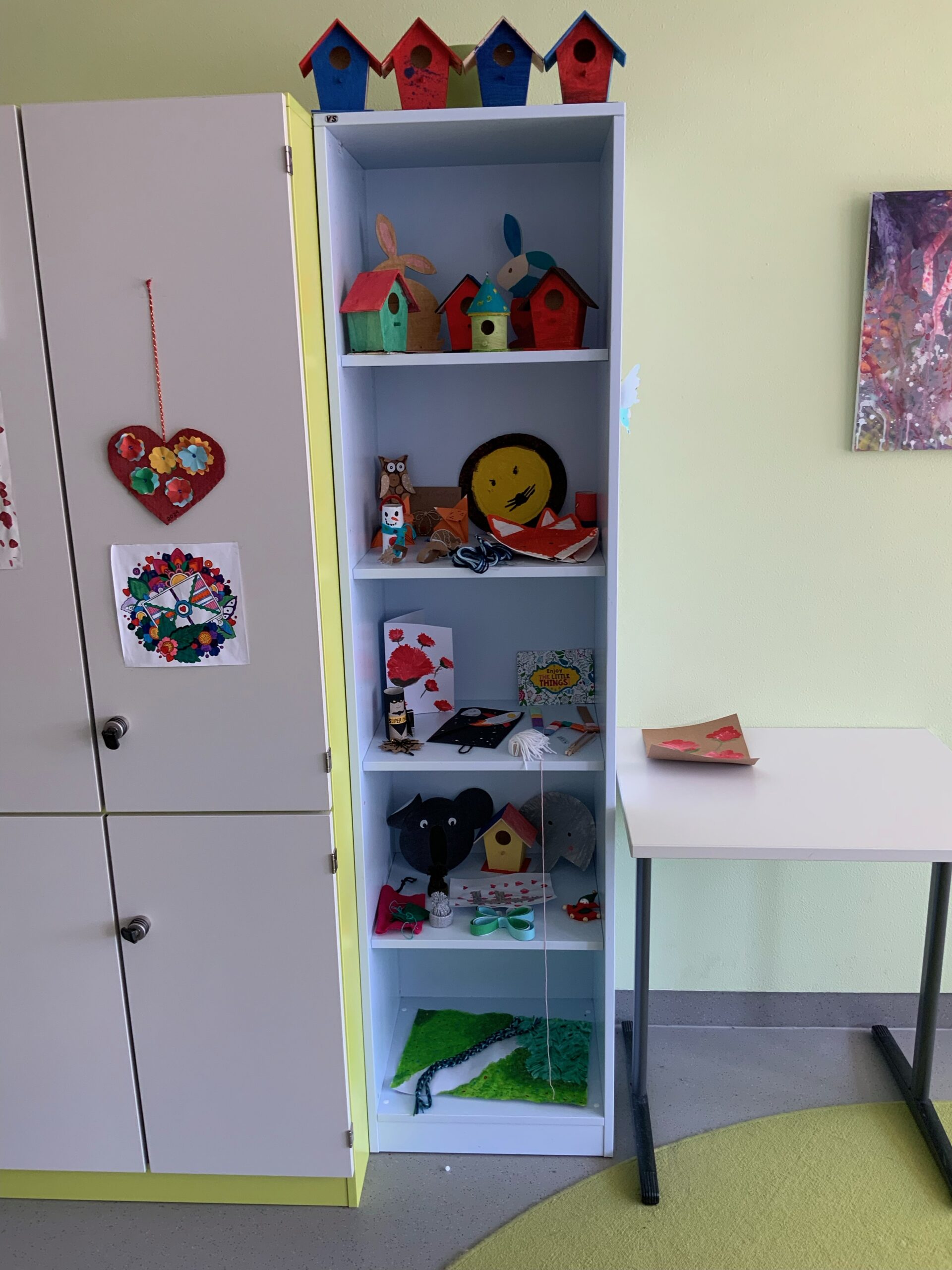 Gebastelte Kunstwerke