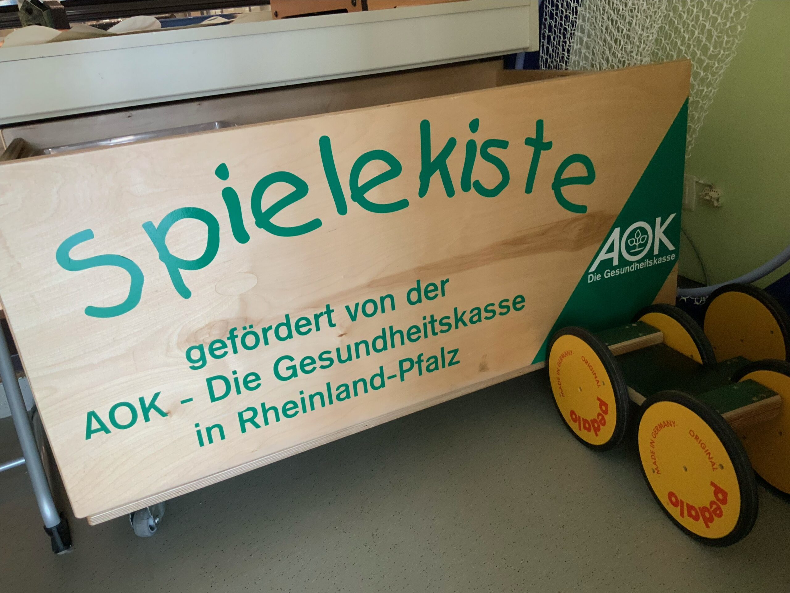 Spielekiste für draußen